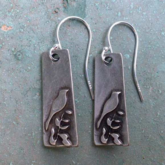 Sterling Silver Sundance Charm Earrings - Picture 9 of 9